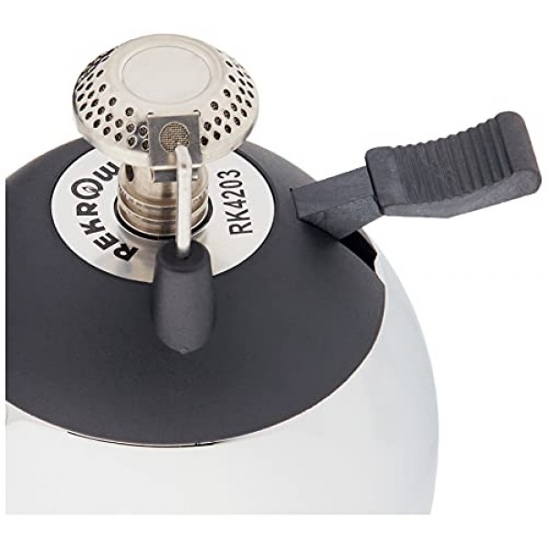 Yama Glass 휴대용 부탄 버너 - 조정 가능한 불꽃, 사이펀 커피 메이커, 캠핑 및 실험실 사용을 위해 리필 가능