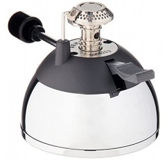 Yama Glass 휴대용 부탄 버너 - 조정 가능한 불꽃, 사이펀 커피 메이커, 캠핑 및 실험실 사용을 위해 리필 가능