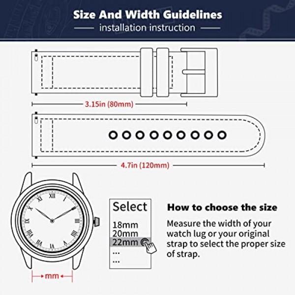 BINLUN 캔버스 시계 밴드 퀵 릴리스 세일 천 시계 스트랩 교체 18mm 20mm 22mm 24mm 코튼 원단 시계 밴드 실버/블랙 버클이있는 남성과 여성을위한