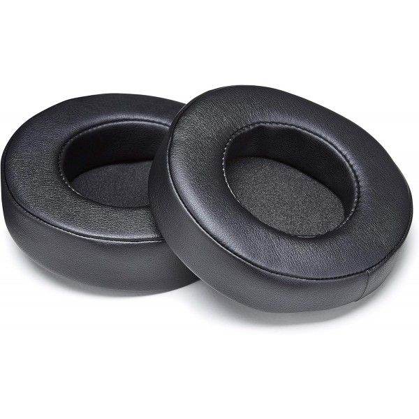 Razer Man O' War 및 Man O' War 무선 헤드폰용 AHG 교체용 이어 패드 PU 가죽 Black Man O' War Black