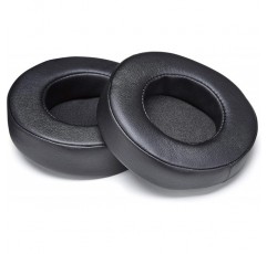 Razer Man O' War 및 Man O' War 무선 헤드폰용 AHG 교체용 이어 패드 PU 가죽 Black Man O' War Black