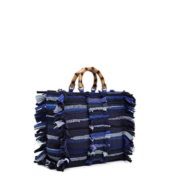 Tamaris Shopper Lotta 32360 여성용 스트라이프 핸드백