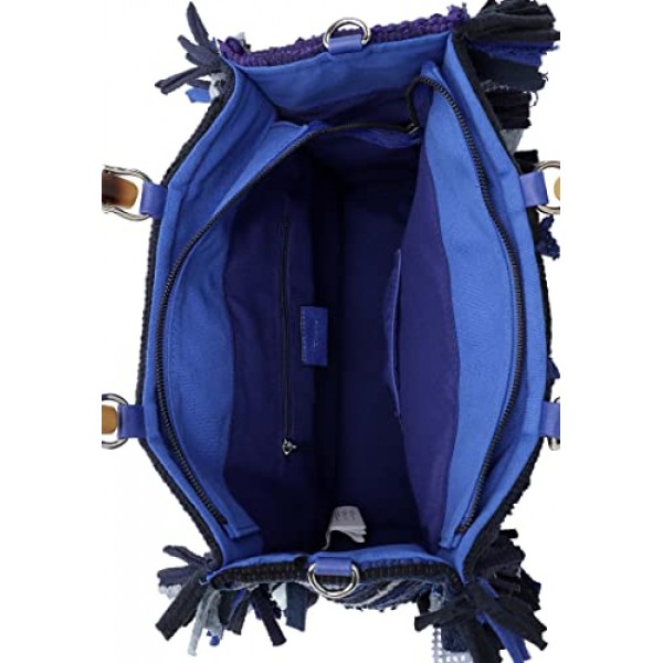 Tamaris Shopper Lotta 32360 여성용 스트라이프 핸드백