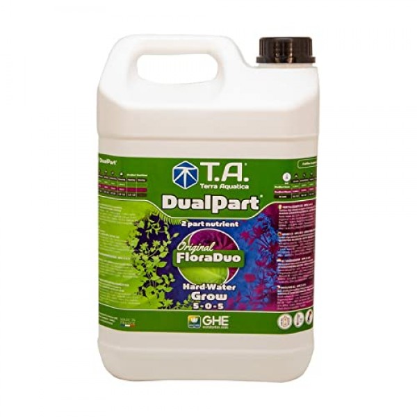 테라 아쿠아티카 T.A. GHE Flora Duo Hard Water Dual Dünger Set Grow + Bloom je 5l
