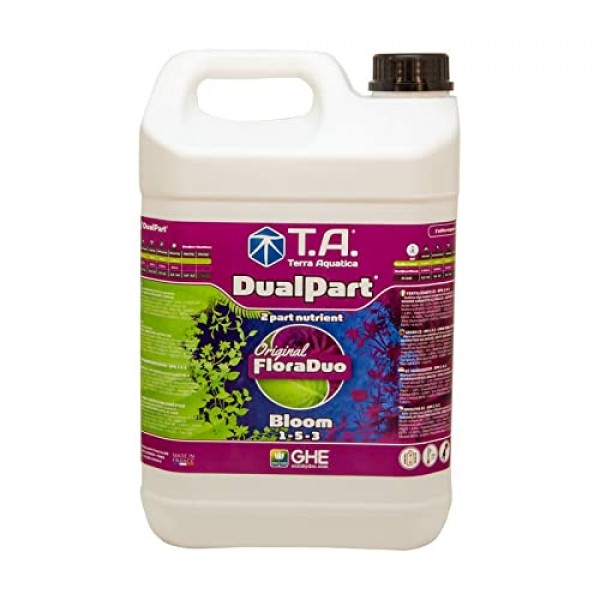 테라 아쿠아티카 T.A. GHE Flora Duo Hard Water Dual Dünger Set Grow + Bloom je 5l