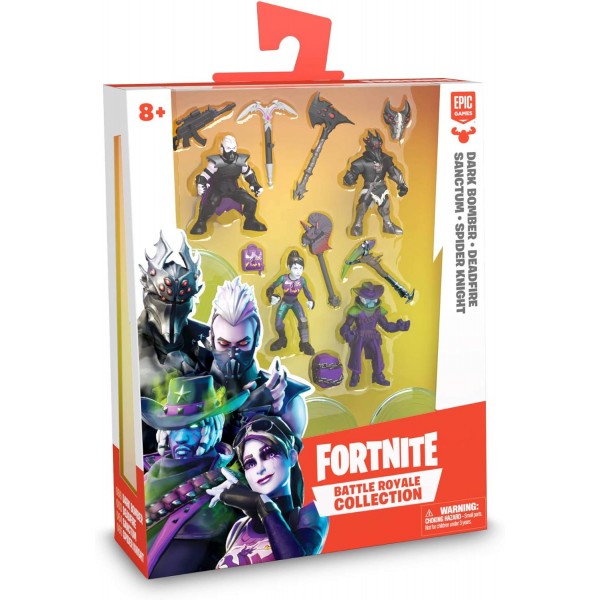 Giochi Preziosi Fortnite 블리스터 오브 4 피규어 및 액세서리