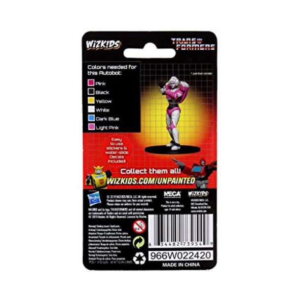 트랜스포머 딥 컷 도색되지 않은 미니어처: Arcee