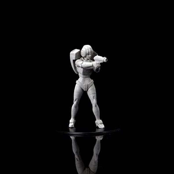 트랜스포머 딥 컷 도색되지 않은 미니어처: Arcee