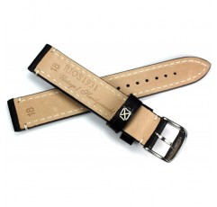 RIOS 1931 남성용 가죽 시계 스트랩 18mm 블랙 CT