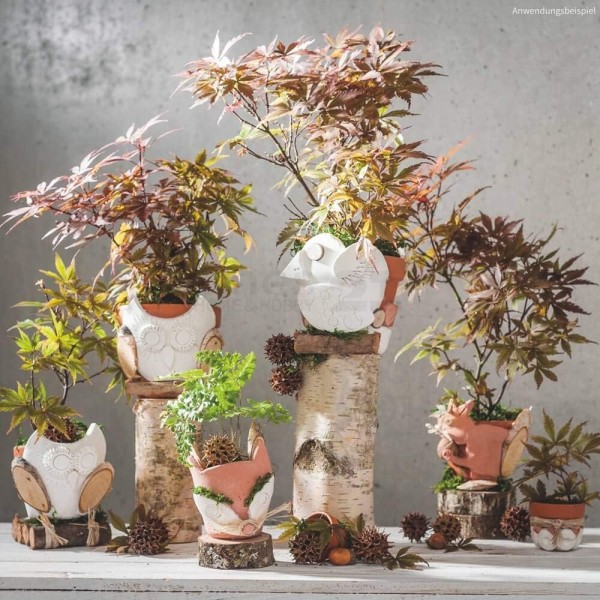 matches21 자작나무줄기 나무줄기 스트레이트 컷 - 나무줄기 천연소재 DIY 수공예 재료 - 각 1개. 높이 약 30cm