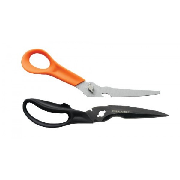 Fiskars 9인치 컷+기타 5-in-1 다용도 가위(제조업체에서 단종)