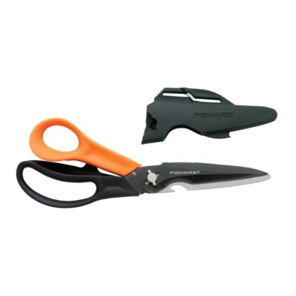 Fiskars 9인치 컷+기타 5-in-1 다용도 가위(제조업체에서 단종)