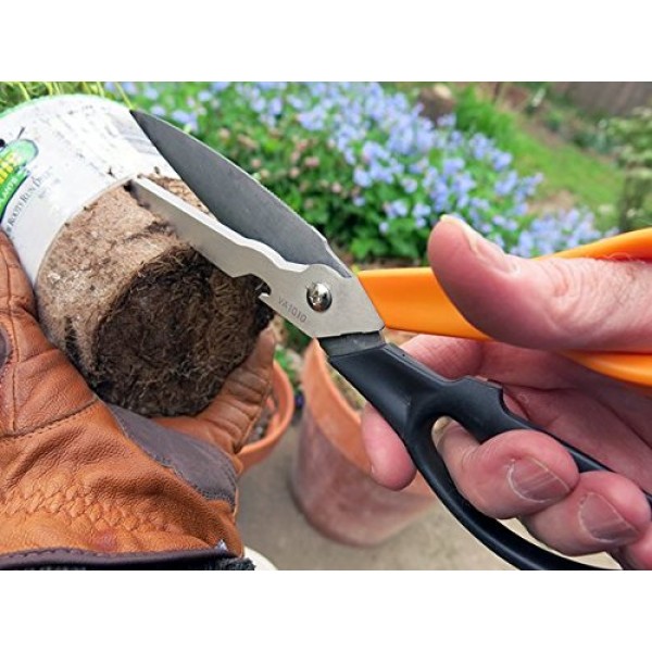 Fiskars 9인치 컷+기타 5-in-1 다용도 가위(제조업체에서 단종)