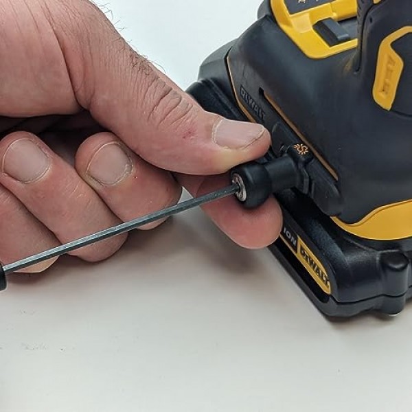 스파이더 도구 홀스터 - 드릴 핀 - 3개 팩 - 모든 브랜드 파워 드릴 및 드라이버 측면에 제공된 나사로 부착 - 스파이더 도구 홀스터 및 도구 도크와 쌍