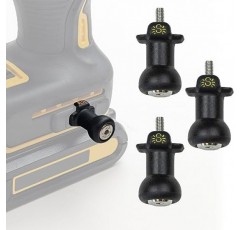 스파이더 도구 홀스터 - 드릴 핀 - 3개 팩 - 모든 브랜드 파워 드릴 및 드라이버 측면에 제공된 나사로 부착 - 스파이더 도구 홀스터 및 도구 도크와 쌍