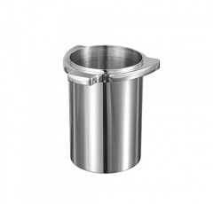 53.4mm 도징 컵, 그라인더 트리거 버튼이 있는 Pavant 304 스테인레스 스틸 에스프레소 도징 컵은 Breville Barista Express 및 54mm Breville Portafilters에 적합합니다.