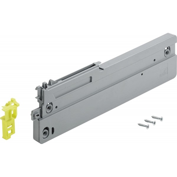 HETTICH 9277152 Top Line L Silent System Backcheck 3도어 20kg, 슬라이딩 도어용, 실버