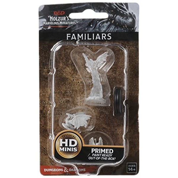 D&D Nolzurs 놀라운 도색되지 않은 미니어처: 웨이브 1: 친숙함