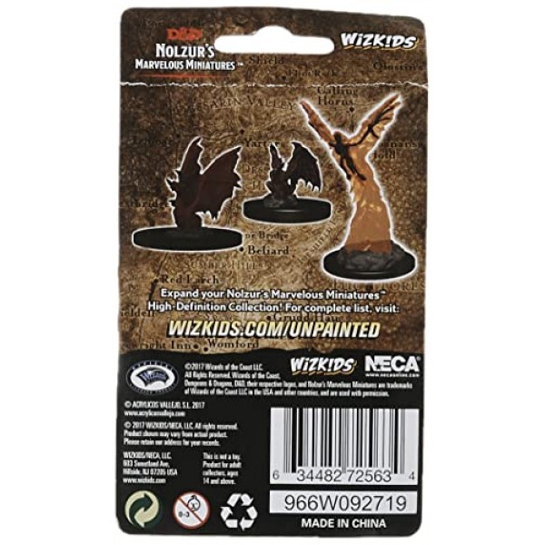 D&D Nolzurs 놀라운 도색되지 않은 미니어처: 웨이브 1: 친숙함