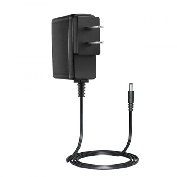 카시오 피아노 키보드, 보스 기타 효과 페달 어댑터, 9V 0.5A 기타 페달 전원 공급 장치용 Secckuty DC 9V 500mA 전원 공급 장치 어댑터. UL 등록, 센터 네거티브