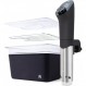 Greater Goods Pro Sous Vide 키트 - 1100와트, 강력하고 정밀한 Sous Vide 쿠커 및 프리미엄, Sous Vide 랙, 뚜껑 및 네오프렌 슬리브가 포함된 플라스틱 용기 | 세인트루이스에서 디