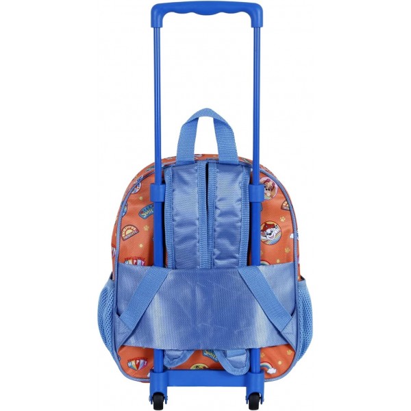 Paw Patrol Paweome-Small 3D Wheeled Backpack, 오렌지