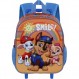 Paw Patrol Paweome-Small 3D Wheeled Backpack, 오렌지