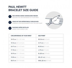 Paul Hewitt Phrep 남여 공용 앵커 팔찌, 앵커가 있는 나일론 해상 로프 팔찌, IP 스테인레스 스틸로 제작, 사용자 정의 가능, 스테인레스 스틸