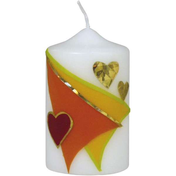 Rayher 3102600 장식용 왁스, 장식용 왁스 플레이트 18개 세트, 다양한 색상, 각 10 x 5cm, 양초 장식용 왁스, 촛농, 왁스 호일 18가지 다양한 색상 10 x 5cm