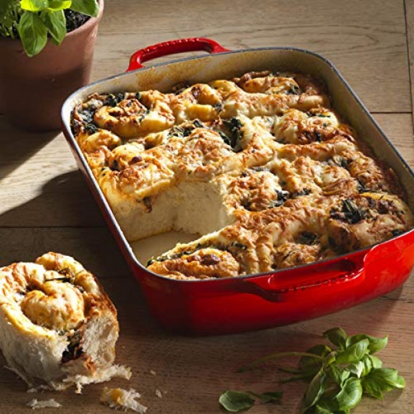 Le Creuset 에나멜 주철 시그니처 직사각형 로스터, 5.25qt. (11.7