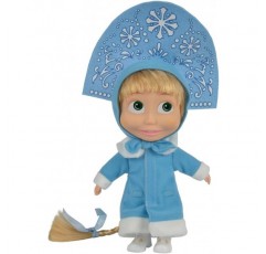 심바 109301018 마샤와 곰 - 새해 소프트 인형, 23 cm