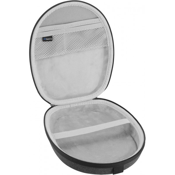 Bose QuietComfort QC35 II, QC25, QC15 헤드폰용 Geekria 케이스 헤드폰, Bose 어라운드이어 AE2w, AE2i, AE2, AE, 보호 케이스, 하드 운반 케이스 회색 줄무늬