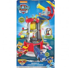 PAW PATROL Mighty Pups Lifesize Lookout Tower Central - 높이 70cm