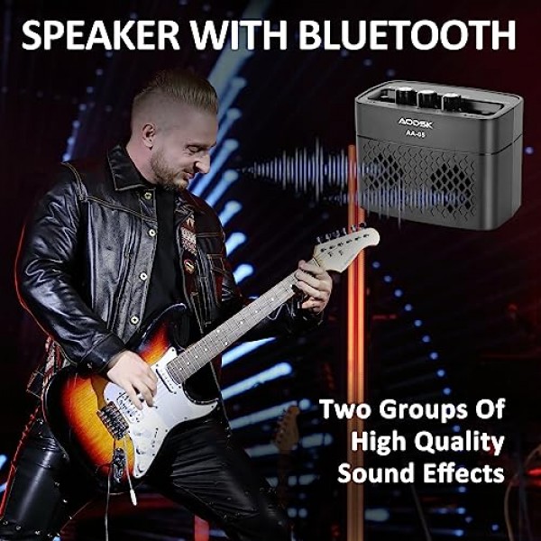 앰프 초보자 키트가 포함된 AODSK 일렉트릭 기타 39인치 솔리드 바디 풀 사이즈,HSS 픽업,모든 액세서리,디지털 튜너,6현,4픽,트레몰로 바,스트랩,긱 백,스타터 키트 -블루