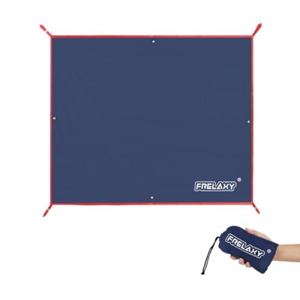 Frelaxy 초경량 텐트 발자국, 방수 캠핑 방수포, 캠핑, 하이킹, 배낭 여행, 해먹, 해변 경험을 향상시키는 내구성 있는 텐트 바닥