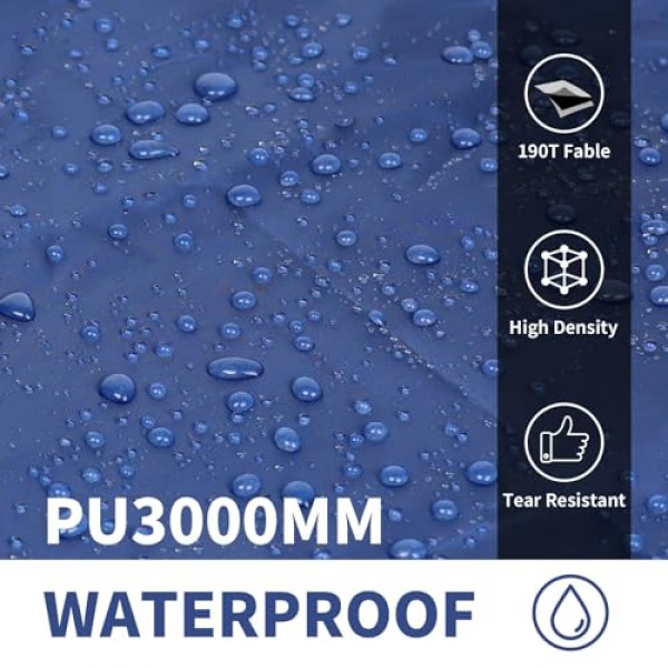 Frelaxy 초경량 텐트 발자국, 방수 캠핑 방수포, 캠핑, 하이킹, 배낭 여행, 해먹, 해변 경험을 향상시키는 내구성 있는 텐트 바닥