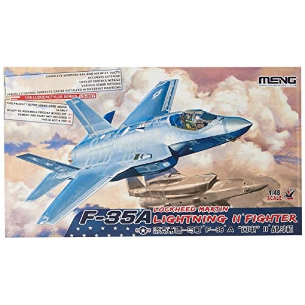 MENG LS-007 모델 1:48-F-35A 라이트닝 II 전투기