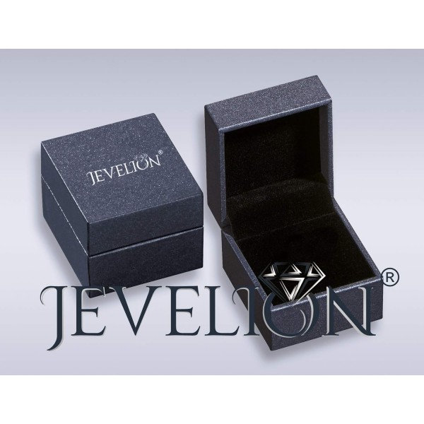JEVELION 가디언 엔젤 하트 펜던트 실버 펜던트 925 스털링 실버 여성, 남성 및 어린이용 Gott Schütze Dich as a Pendant + Jewellery Case Pendant 925 silver with chain