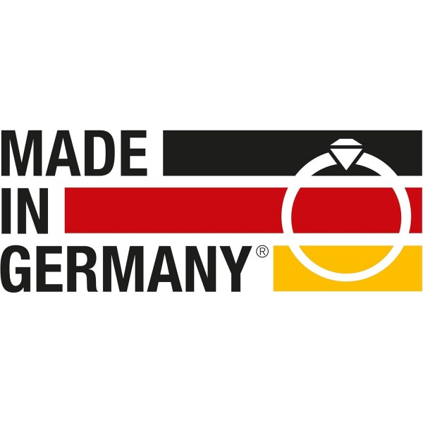 JEVELION 가디언 엔젤 하트 펜던트 실버 펜던트 925 스털링 실버 여성, 남성 및 어린이용 Gott Schütze Dich as a Pendant + Jewellery Case Pendant 925 silver with chain