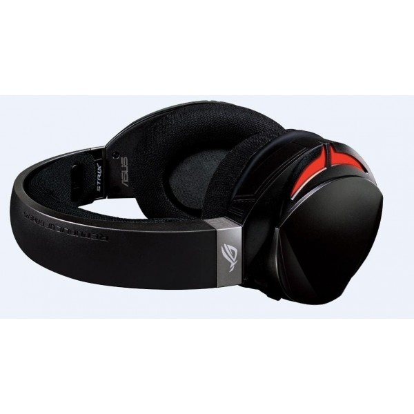 ASUS ROG Strix Fusion 300 게임용 헤드셋, 가상 7.1 서라운드 사운드, 에센스 주변의 밀폐된 챔버 50mm 드라이버 Schwarz