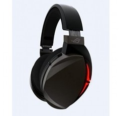 ASUS ROG Strix Fusion 300 게임용 헤드셋, 가상 7.1 서라운드 사운드, 에센스 주변의 밀폐된 챔버 50mm 드라이버 Schwarz