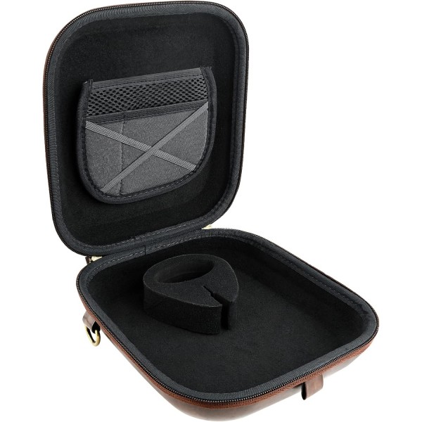 레이 플랫 오버이어 헤드폰용 Geekria UltraShell 헤드폰 케이스, Sony WH-1000XM4, ATH-MSR7NC 헤드셋(갈색)과 호환되는 교체용 하드 쉘 여행용 가방 dunkelbraun