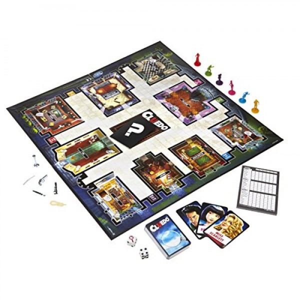 Hasbro Gaming Cluedo 클래식 미스터리 보드 게임