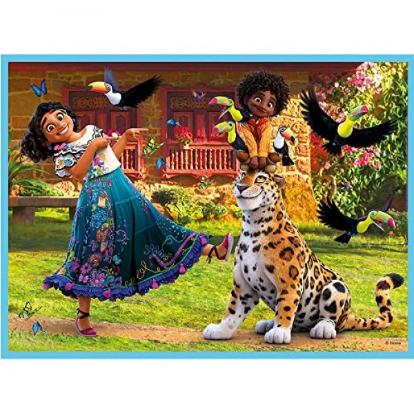Trefl 34615 - Encanto - 어린이를 위한 직소 퍼즐 4개 세트(35,48,54,70개)