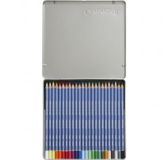 CRETACOLOR 마리노 | 수채화 작가 연필 | 특히 내광성 | 24가지 색상