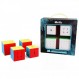 CuberSpeed ​​Speedcubing 번들 MoFang JiaoShi Meilong 2X2 & meilong 3X3 & meilong 4X4 & meilong 5X5 스티커없는 밝은 매직 큐브 Cubing 교실 스티커없는 스피드 큐브 세트 선물 포장