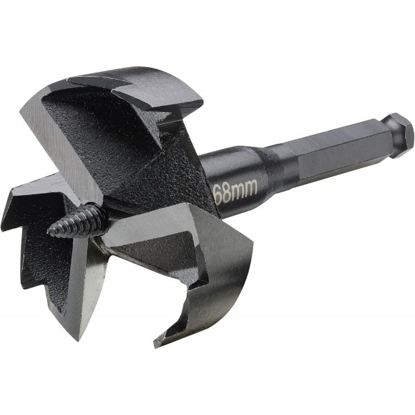 DeWalt Rapid wood / Forstner 비트, 68mm ø, DT4586(드릴 배터리 케이블에 사용하기에 적합)