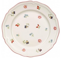 Villeroy & Boch Petite Fleur 조식 접시, 21cm, 프리미엄 도자기, 화이트