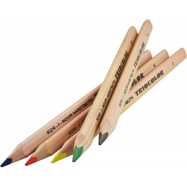 Koh-i-noor 24 Triocolor 드로잉 색연필. 3154 by Koh-I-Noor