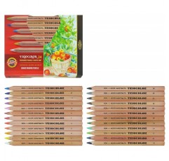 Koh-i-noor 24 Triocolor 드로잉 색연필. 3154 by Koh-I-Noor